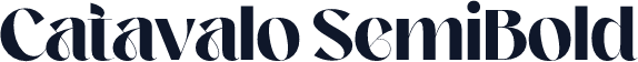 Catavalo SemiBold