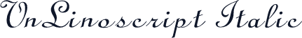 VnLinoscript Italic