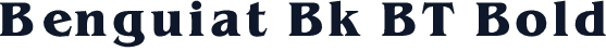 Benguiat Bk BT Bold