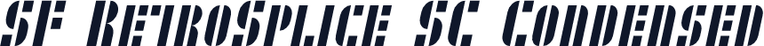 SF RetroSplice SC Condensed
