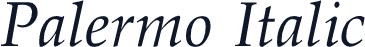 Palermo Italic