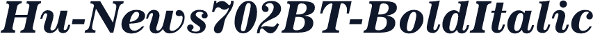 Hu-News702BT-BoldItalic