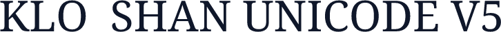 KLO  SHAN UNICODE V5