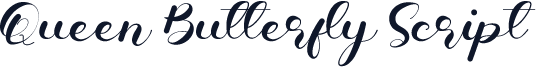 Queen Butterfly Script