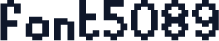 font5089