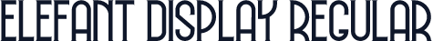 Elefant Display Regular