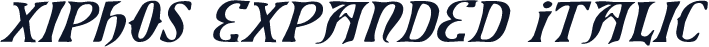 Xiphos Expanded Italic