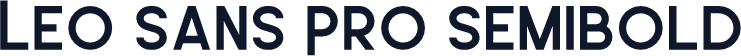Leo Sans Pro Semibold