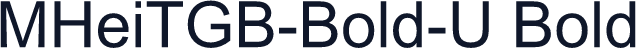 MHeiTGB-Bold-U Bold
