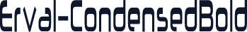 Erval-CondensedBold