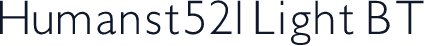 Humanst521 Light BT