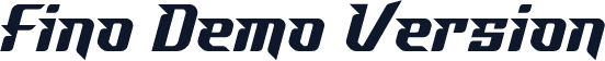 Fino Demo Version