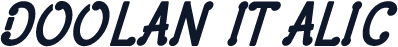 DOOLAN Italic