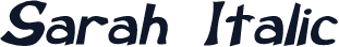 Sarah Italic