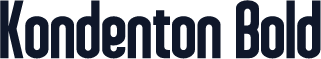 Kondenton Bold