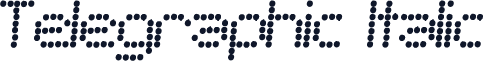 Telegraphic Italic
