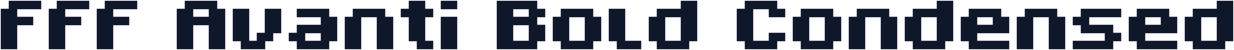 FFF Avanti Bold Condensed