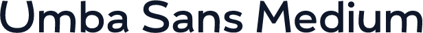 Umba Sans Medium