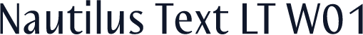 Nautilus Text LT W01