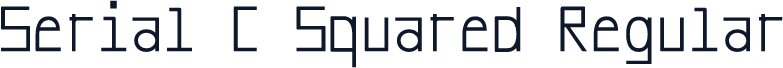 Serial C Squared Regular