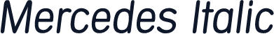 Mercedes Italic