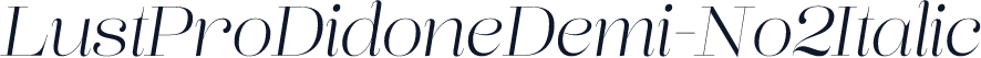 LustProDidoneDemi-No2Italic