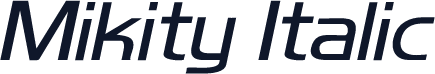 Mikity Italic
