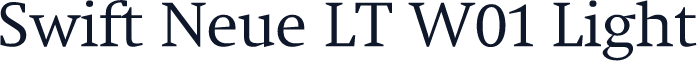 Swift Neue LT W01 Light