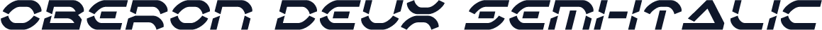 Oberon Deux Semi-Italic