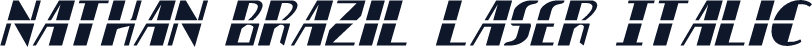 Nathan Brazil Laser Italic