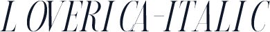 Loverica-Italic