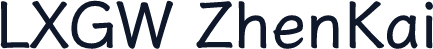 LXGW ZhenKai