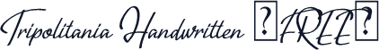 Tripolitania Handwritten (FREE)