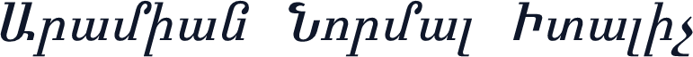 Aramian Normal Italic