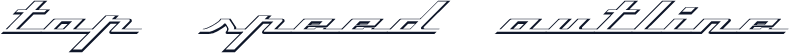 Top Speed Outline