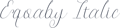 Eqoaby Italic