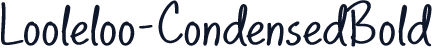 Looleloo-CondensedBold