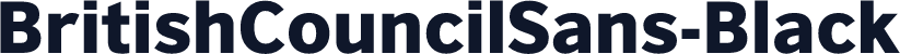 BritishCouncilSans-Black