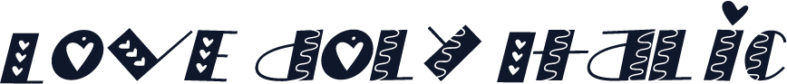 LOVE doly Italic