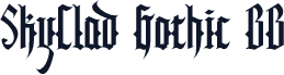 SkyClad Gothic BB