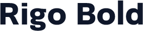 ☞Rigo Bold