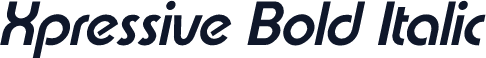 Xpressive Bold Italic