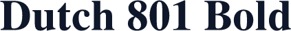 Dutch 801 Bold