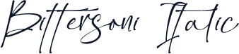Bittersoni Italic