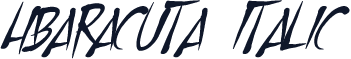 HBaracuta-Italic