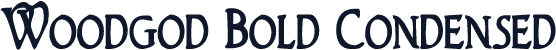Woodgod Bold Condensed