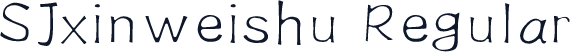 SJxinweishu Regular