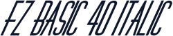FZ BASIC 40 ITALIC