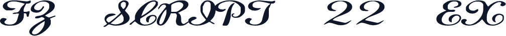 FZ SCRIPT 22 EX