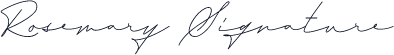 Rosemary Signature
